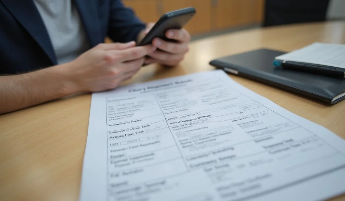 Court registry rent payment form