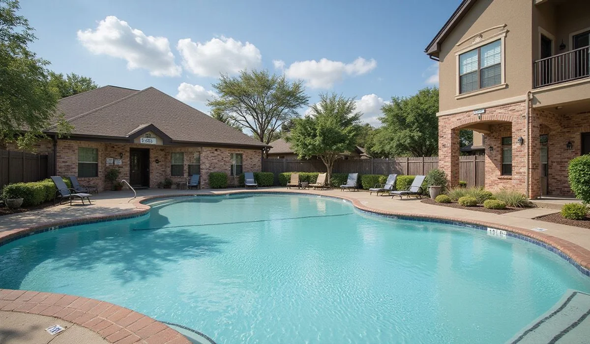 Katy garden apartment community