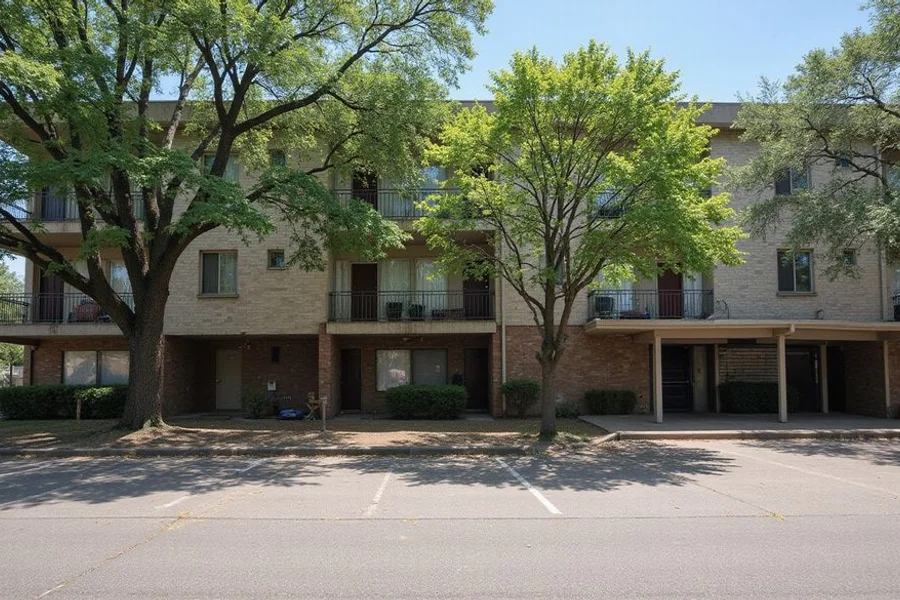 Oak Cliff Dallas apartment building
