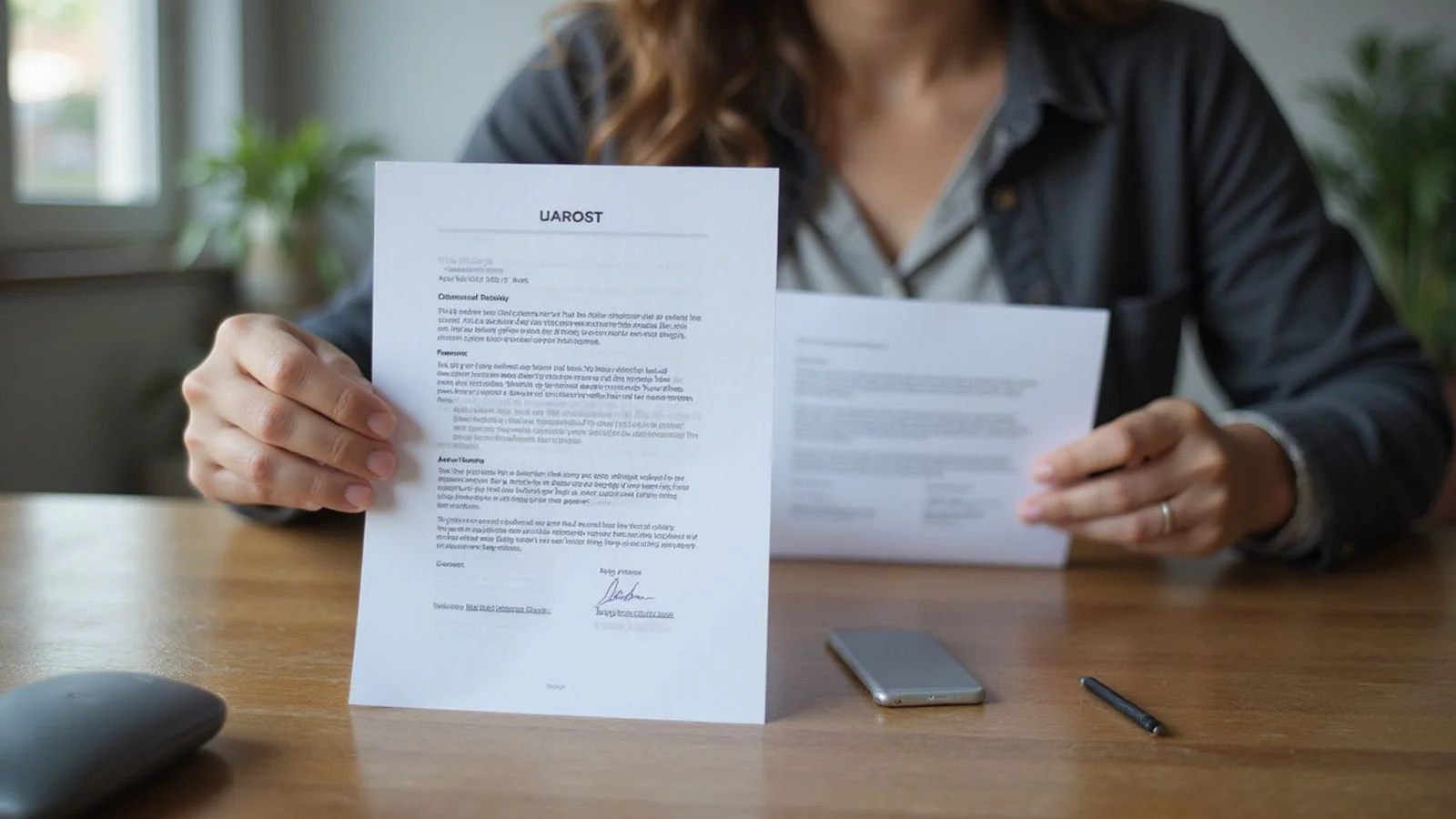 Renter with dismissed case document and denial letter