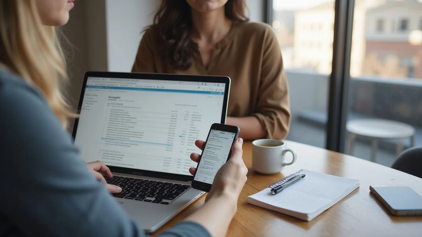 Renter sharing digital screening report with property