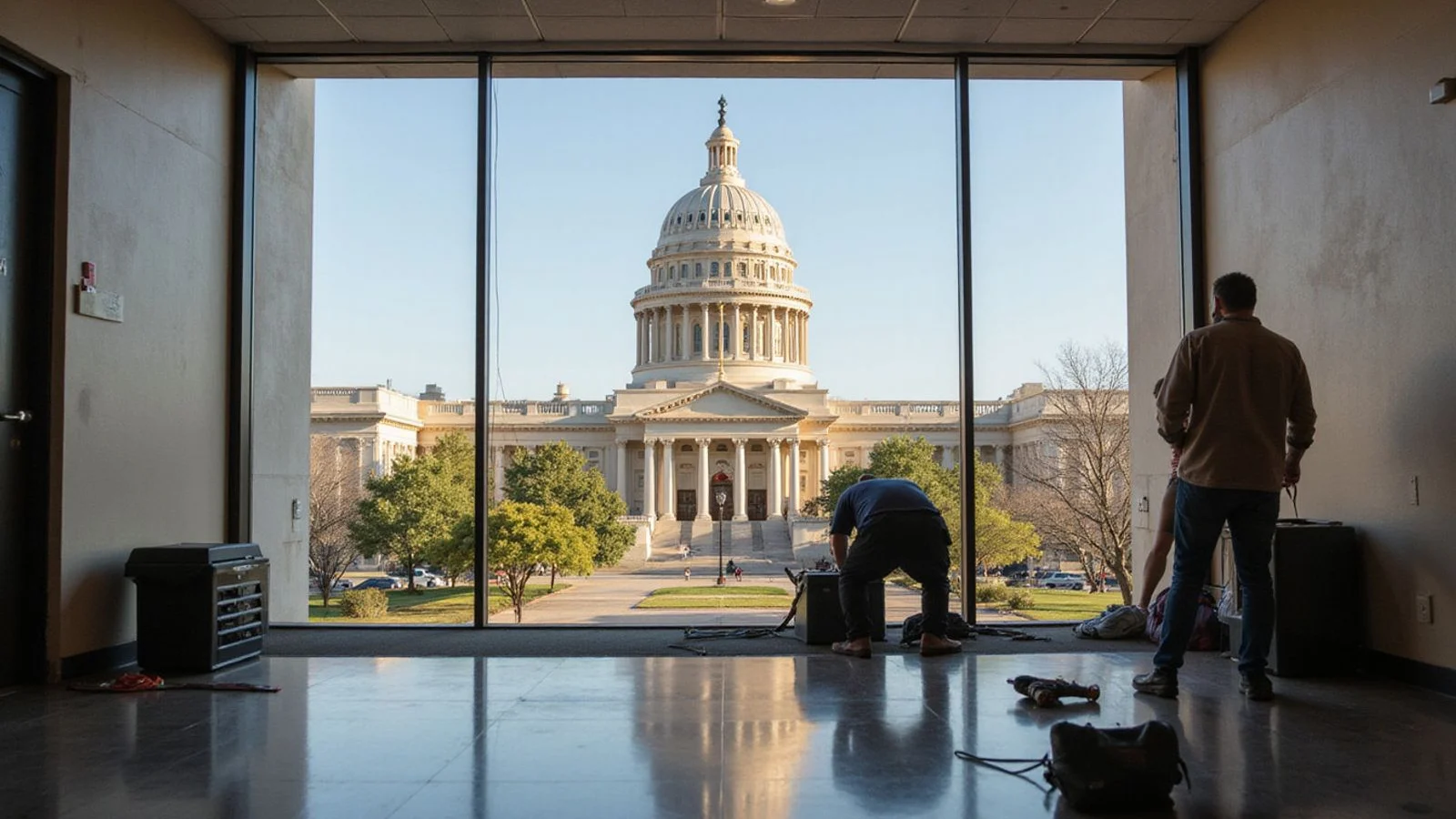 Texas state capitol in Austin — SB 38 eviction law took effect January 2026